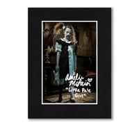 RJR PRINTS Amelie McLain - Little Pale Girl - Terrifier Signed 8x6 Inch Mounted Photo With Pre Printed Autographs That Would Make A Great Gift For Any Fan And Is Ready To Be Framed.