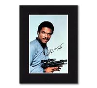 RJR PRINTS Billy Dee Williams As Lando Calrissian From Star Wars Signed 8x6 Inch Mounted Photo Print With Pre Printed Signature That Would Make A Great Gift For Any Fan And Is Ready To Be Framed