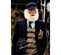 RJR PRINTS Buster Merryfield Uncle Albert A4 Unframed Art Print with Printed Signature - Comic Book Style