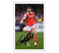 RJR PRINTS Caitlin Foorde - Arsenal Ladies & Lionesses Signed 6X4 Inch Photo With Print Pre Printed Signature Football Autograph Gift Artwok Wall Art