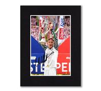 RJR PRINTS Chris Rigg - Sunderland 2025 Play Off Final Signed 8x6 Inch Mounted Photo Print With Pre Printed Signature That Would Make A Great Gift For Any Fan And Is Ready To Be Framed