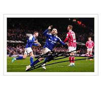 RJR PRINTS Conor Chaplin - Ipswich Town Signed 6X4 Inch Photo With A Print Pre Printed For The Signature Football Autograph Gift
