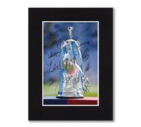 RJR PRINTS Coventry City 2026 Champions Team Multi Signed 8x6 Inch Mounted Trophy Photo Print With Pre Printed Signature That Would Make A Great Gift For Any Fan And Is Ready To Be Framed