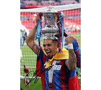 RJR PRINTS Daniel Munoz Crystal Palace 2025 FA Cup Final Signed 12x8 Inch Montage Autograph Photo Print WIth Pre Printed Signatures Which Would Make A Superb Gift For Any Fan.