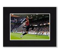 RJR PRINTS Eli Kroupi Jr, Bournemouth Signed 8x6 Inch Mounted Photo Print With Pre Printed Signature That Would Make A Great Gift For Any Fan And Is Ready To Be Framed