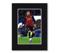 RJR PRINTS Evanilson, Bournemouth Signed 8x6 Inch Mounted Photo Print With Pre Printed Signature That Would Make A Great Gift For Any Fan And Is Ready To Be Framed