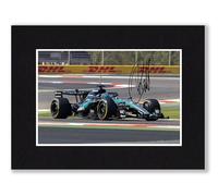 RJR PRINTS George Russell - Mercedes Formula One Signed 8x6 Inch Mounted Photo Print With Pre Printed Signature That Would Make A Great Gift For Any F1 Fan And Is Ready To Be Framed