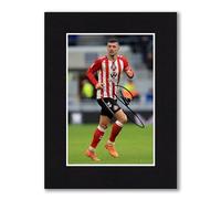 RJR PRINTS Granit Xhaka - Sunderland Signed 8x6 Inch Mounted Photo Print With Pre Printed Signature That Would Make A Great Gift For Any Fan And Is Ready To Be Framed