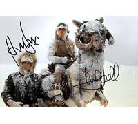 RJR PRINTS Harrison Ford & Mark Hamill - Star Wars Signed 6X4 Inch Photo With Pre Printed Signature Which Would Make A Superb Autograph Gift For Any Fan.