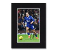 RJR PRINTS Jack Grealish, Everton Signed 8x6 Inch Mounted Photo Print With Pre Printed Signature That Would Make A Great Gift For Any Fan And Is Ready To Be Framed