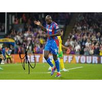 RJR PRINTS Jean Phiippe Mateta - Crystal Palace Signed 6X4 Inch Photo With Pre Printed Signature Which Would ake A Great Gift For Any Fan
