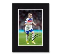 RJR PRINTS Jess Park - England Lionesses Euro 2025 Signed 8x6 Inch Mounted Photo Print With Pre Printed Signatures That Would Make A Great Gift For Any Fan And Is Ready To Be Framed.