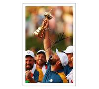 RJR PRINTS Jon Rahm - 2023 Europe Golf Winner Signed 12x8 Inch Montage Photo Print Pre Printed Signature Autograph Gift
