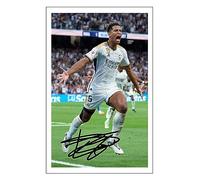 RJR PRINTS Jude Bellingham - Real Madrid Signed 12x8 Inch Photo Print Pre Printed Signature Autograph Football Gift