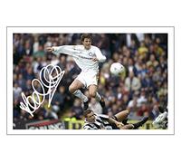 RJR PRINTS Lee Sharpe - Leeds United Signed 6X4 Inch Photo With Print Pre Printed Signature Football Autograph Gift