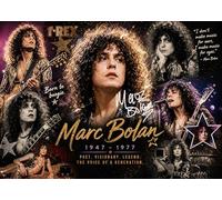 RJR PRINTS Marc Bolan T-Rex Signed A4 Montage Photo Print With A Pre Printed Signature that Would Make A Great Gift For Any Fan