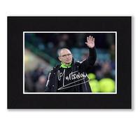 RJR PRINTS Martin O'Neill - Celtic Signed 8x6 Inch Mounted Photo Print With Pre Printed Signature That Would Make A Great Gift For Any Fan And Is Ready To Be Framed
