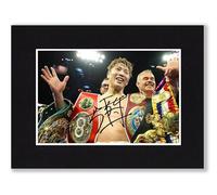 RJR PRINTS Naoya Inoue - Boxing Signed 8x6 Inch Mounted Photo Print With Pre Printed Signatures That Would Make A Great Autograph Gift To The Fan, And Ready To Be Framed.