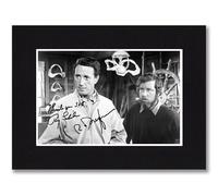 RJR PRINTS Richard Dreyfuss And Roy Scheider - Jaws Signed 8x6 Inch Mounted Photo Print With Pre Printed Autograph That Would Make A Great Gift For Any Fan And Is Ready To Be Framed