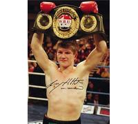 RJR PRINTS Ricky ' Hitman ' Hatton Boxing Signed 12x8 Inch Montage Autograph Photo Print WIth A Pre Printed Signature Which Would Make A Superb Gift For Any Fan.