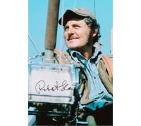 RJR PRINTS Robert Shaw - Quint - JAWS Signed 6X4 Inch Photo With Pre Printed Signature Which Would Make A Superb Autograph Gift For Any Fan