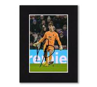 RJR PRINTS Robin Roefs Sunderland Goalkeeper Signed 8x6 Inch Mounted Photo Print With Pre Printed Signature That Would Make A Great Gift For Any Fan And Is Ready To Be Framed
