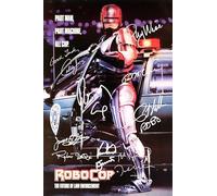 RJR PRINTS Robocop Cast Multi Signed 12x8 Inch Autograph Photo Print WIth A Pre Printed Signature Which Would Make A Superb Gift For Any Fan.