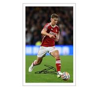 RJR PRINTS Ryan Yates - Nottingham Forest Signed 6X4 Inch Photo Print Pre Printed Signature Football/Soccer Autograph Gift
