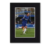 RJR PRINTS Sam Kerr - Chelsea Ladies Signed 8x6 Inch Mounted Photo Print With Pre Printed Signature That Would Make A Great Gift For Any Fan And Is Ready To Be Framed