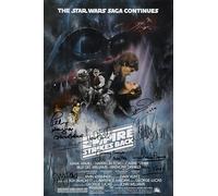 RJR PRINTS Star Wars, The Empire Strikes Back Cast Multi Signed 12x8 Inch Autograph Photo Print WIth A Pre Printed Signature Which Would Make A Superb Gift For Any Fan.
