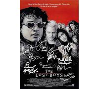 RJR PRINTS The Lost Boys Cast Multi Signed 12x8 Inch Autograph Photo Print WIth A Pre Printed Signature Which Would Make A Superb Gift For Any Fan.