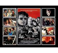 RJR PRINTS The Lost Boys Cast Multiple Signed A4 Autographed Montage Photo With Print Pre Printed Signatures That Would Make A Great Gift For Any Fan.