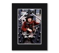 RJR PRINTS Tom Baker - Dr Who Signed 8x6 Inch Mounted Photo Print With Pre Printed Signature That Would Make A Great Gift For Any Fan And Is Ready To Be Framed