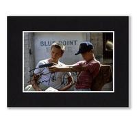 RJR PRINTS Wil Wheaton & River Phoenix - Stand By Me Signed 8x6 Inch Mounted Photo With Pre Printed Autographs That Would Make A Great Gift For Any Fan And Is Ready To Be Framed.