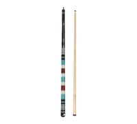 Rjrjc 1.45m 2 Section Professional Wood Billiard Cue Stick with 13mm Premium Tip for Enhanced Control and Accuracy, Ideal for Pool Players and Enthusiasts