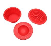 Rjrjc 3 Pcs Set Heat, Non Food Grade Silicone Cake, Ideal Baking Tools for Ice Cream, Bread, Mousse, Chocolate Desserts