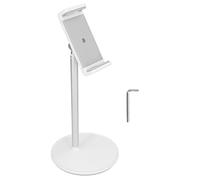 Rjrjc Adjustable Phone Stand, 180 degree Rotation Ergonomic Holder,with Stable Base,for Desk, Aluminum Alloy