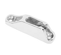 Rjrjc Cornamusa de almeja para cuerda de barco Hardware de 18x80 mm Cornamusa para barco de acero inoxidable 316 de grado marino Durable Resistente a la intemperie y al óxido Fácil de
