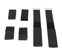 Rjrjc Dumbbell Ankle Straps Breathable Nylon with Adjustable Weight | Enhance lower strength and stability with these comfortable nylon straps for gym home and outdoor training
