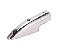 Rjrjc Marine Grade 316 Stainless Steel Rail End, Wear & Corrosion Resistant, Easy Install, No Welding for Sailboats and Motorboats Handrail Accessories