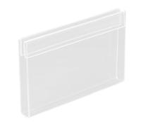 Rjrjc Organizador plano de almacenamiento de congelador de leche materna, bandeja de bolsas de leche que ahorra espacio para refrigerador, congelador, acrílico de 6,3x4,13x0,79 pulgadas