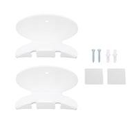 Rjrjc Soporte para Sensor de rayos X, colgador de almacenamiento acrílico para montaje en pared con adhesivo para organización de sensores de rayos X en la oficina, juego de 2