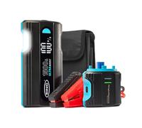 RING ULTRABOOST 1500A Car Battery Jump Starter Power Pack - Safely Starts Up to 6 Litre Petrol and 3 Litre Diesel Engines - Battery Booster with Jump Leads, Portable USB Powerbank and LED Torch