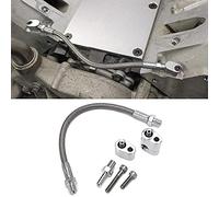 RJSPHH Coolant Steam Port Crossover LS Throttle Body Bypass Hose Kit LS1 Cylinder Head for All GM LS Series Engines.