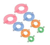 RJSQAQE 8 Pcs Fluff Ball Wool Ball Maker Knitted Tools Gloves Pom Supplies Maker Knitting Scarf Pom Pom Pom Y9n2 Set
