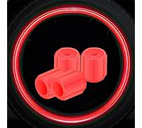 RJSQAQE Car Luminous Caps Fluorescent Night Glowing Wheel Styling Tyre Hub Luminous For Automotive Motorcycle Decor O2b0