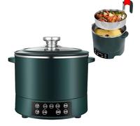 RJSQAQE Low Sugar Rice Cooker,with Low Carb Rice Steamer Basket,3L Lifting Sugar Removal Rice Cooker,Electric Rice Cooker with Fast Heating Speed,5 Speed Adjustable,Touch Control for Family Use
