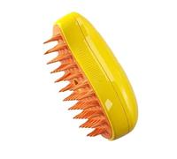 RJSQAQE Steamy 3 in 1 Cat Grooming Brush with Leave-On Essence, Self Cleaning, Multifunctional for Cat and Dog Hair Removal
