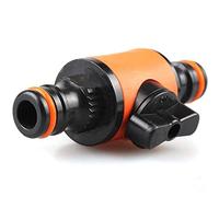 RJSQAQE Two-way Pacifier Garden Hose Pipe Inline Tap Clamp Watering Fitting Repair Off Connectors Shut V2r4 Garden Irrigatio