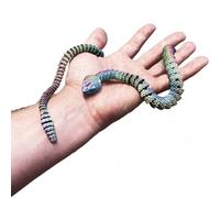 RJW Design Store Colour Changing Gradient Fidget Snake - Articulated Snake, Anxiety Stress Relief, ADHD & Autism Friendly Rattle Snake Fidget Pet (Cosmic Gradient)